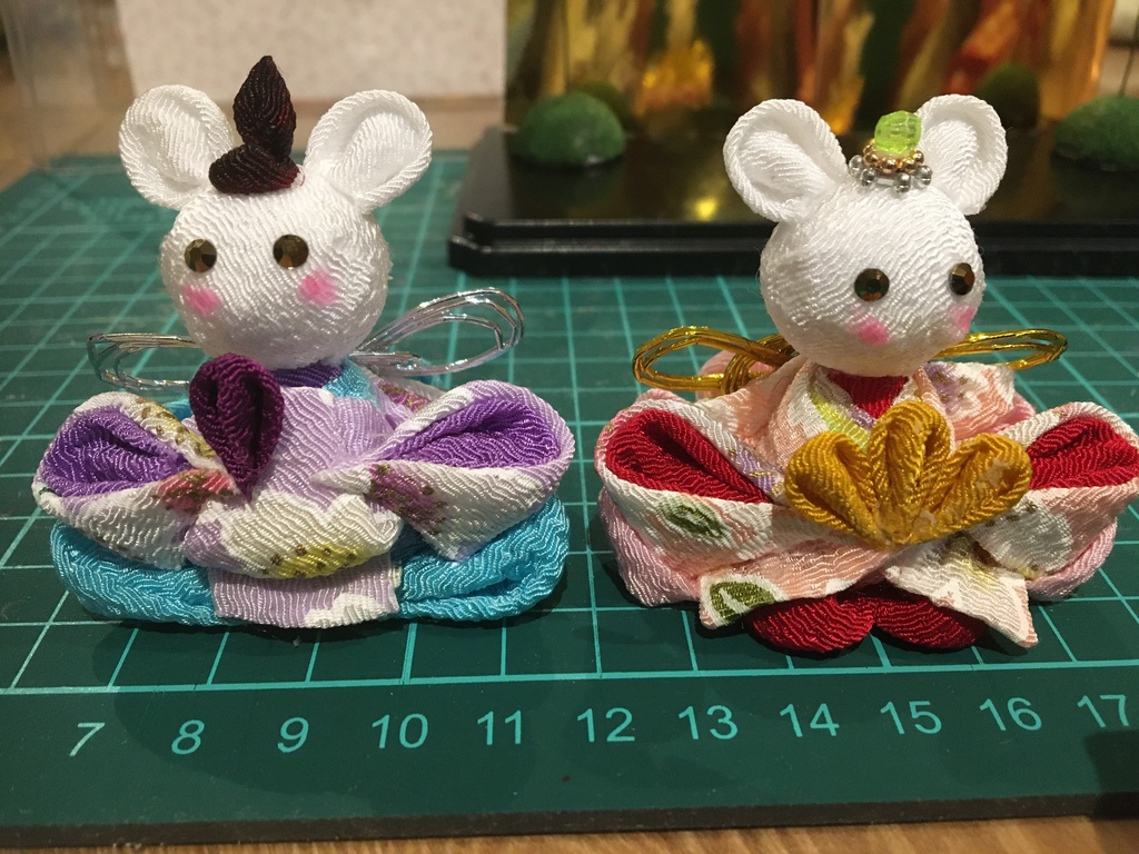 ケース入り ミニ雛飾り