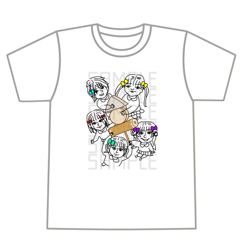 まいどん画伯オリジナルイラストT