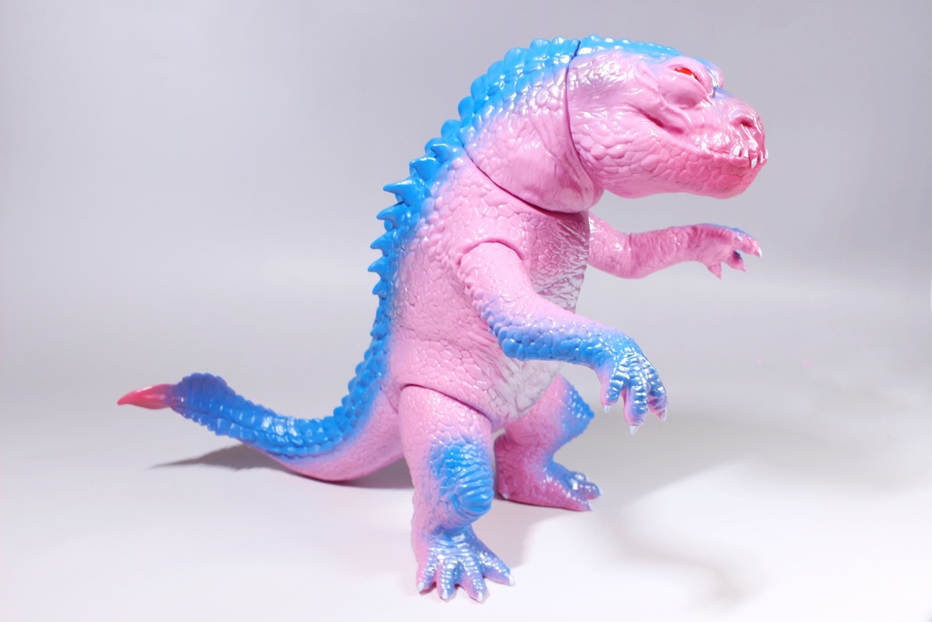 食物連鎖シリーズ　サラマンドス　ぴんく　塗装済み