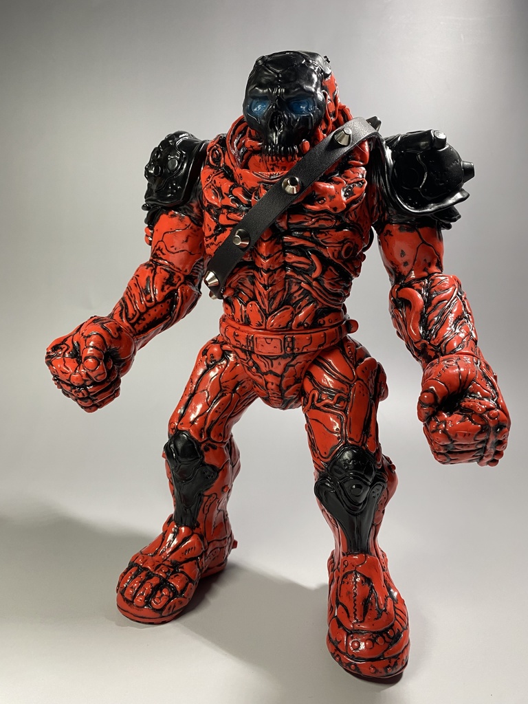 悪夢戦争シリーズ　髑髏ボーグ　マグマレッド　19