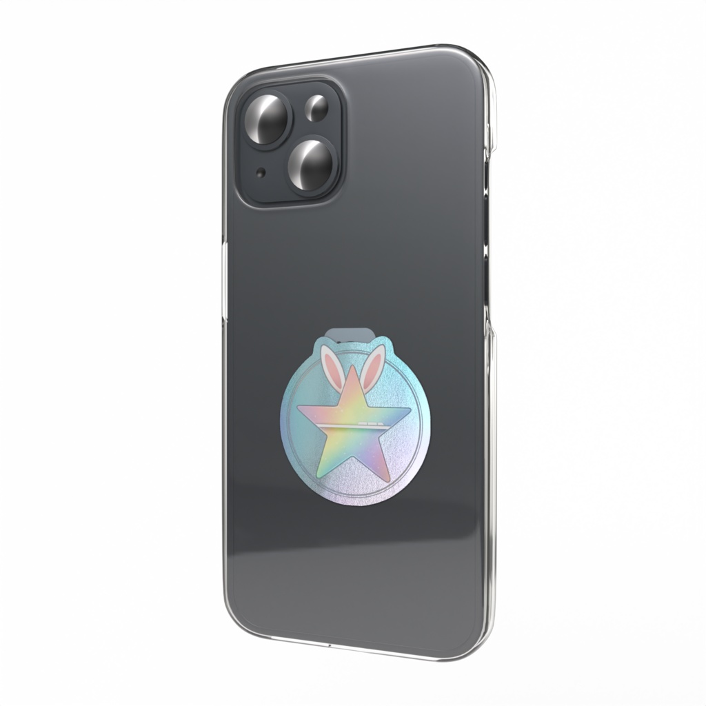 スマホステッカー 国営モノレールロゴ（オーロラ）