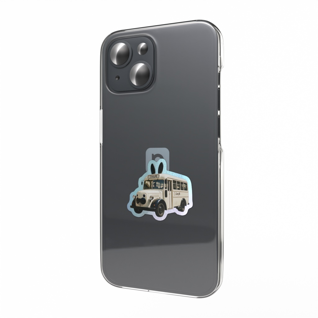 スマホステッカー コニー号（オーロラ）