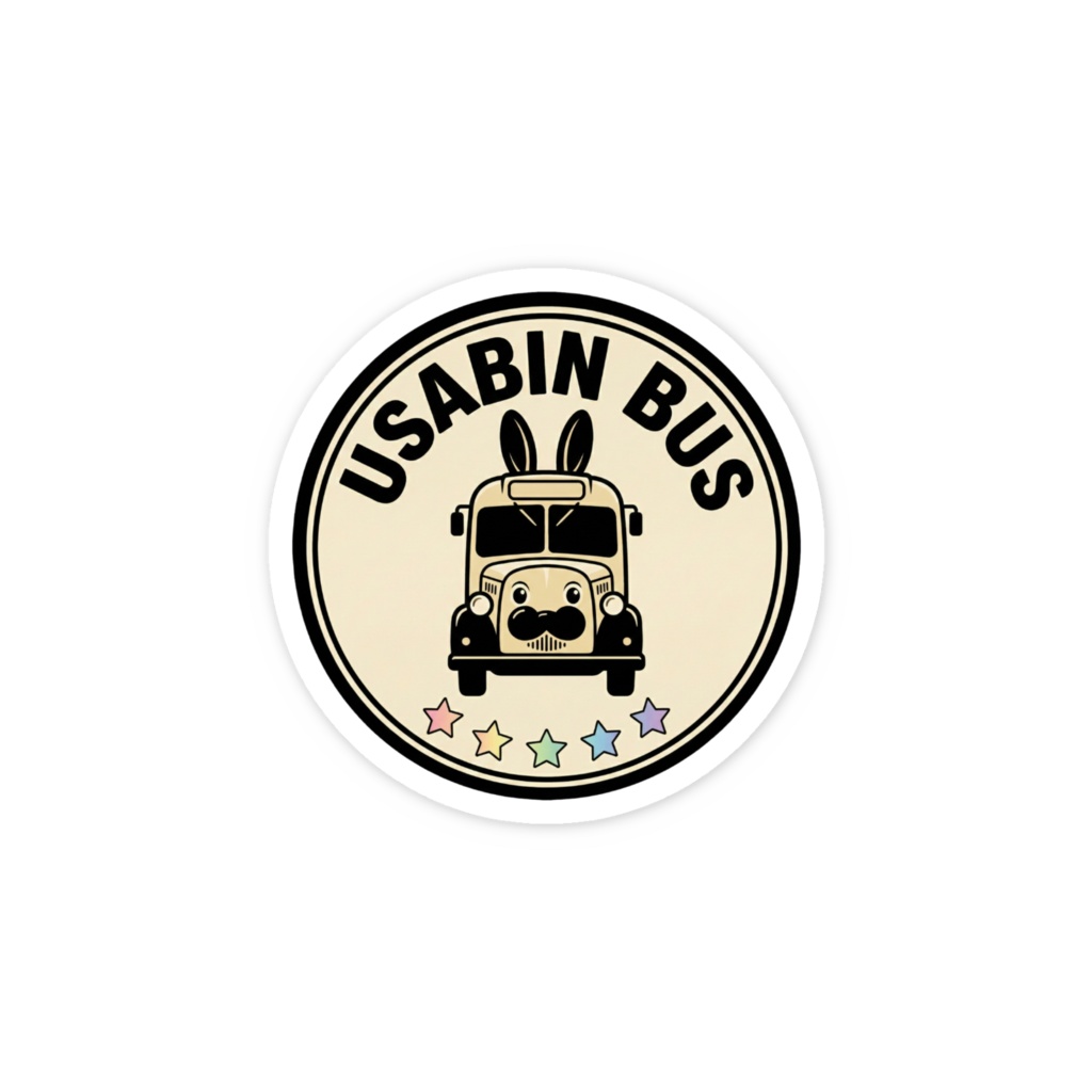 スマホステッカー 国営バスロゴ(通常)