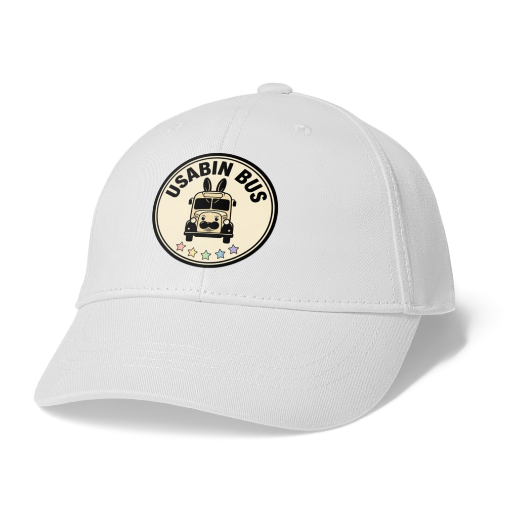 キャップ 国営バスロゴ(ブラック/ホワイト)