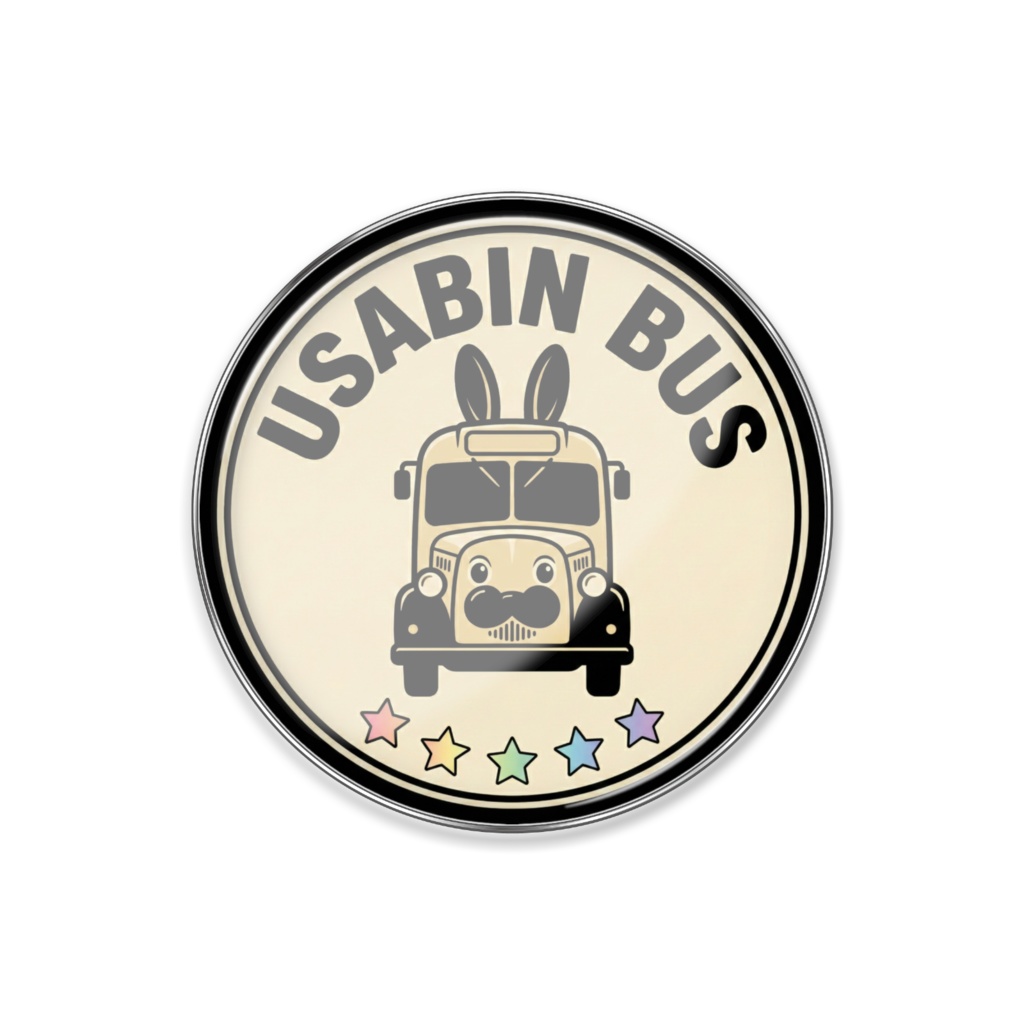 ピンバッジ 国営バスロゴ