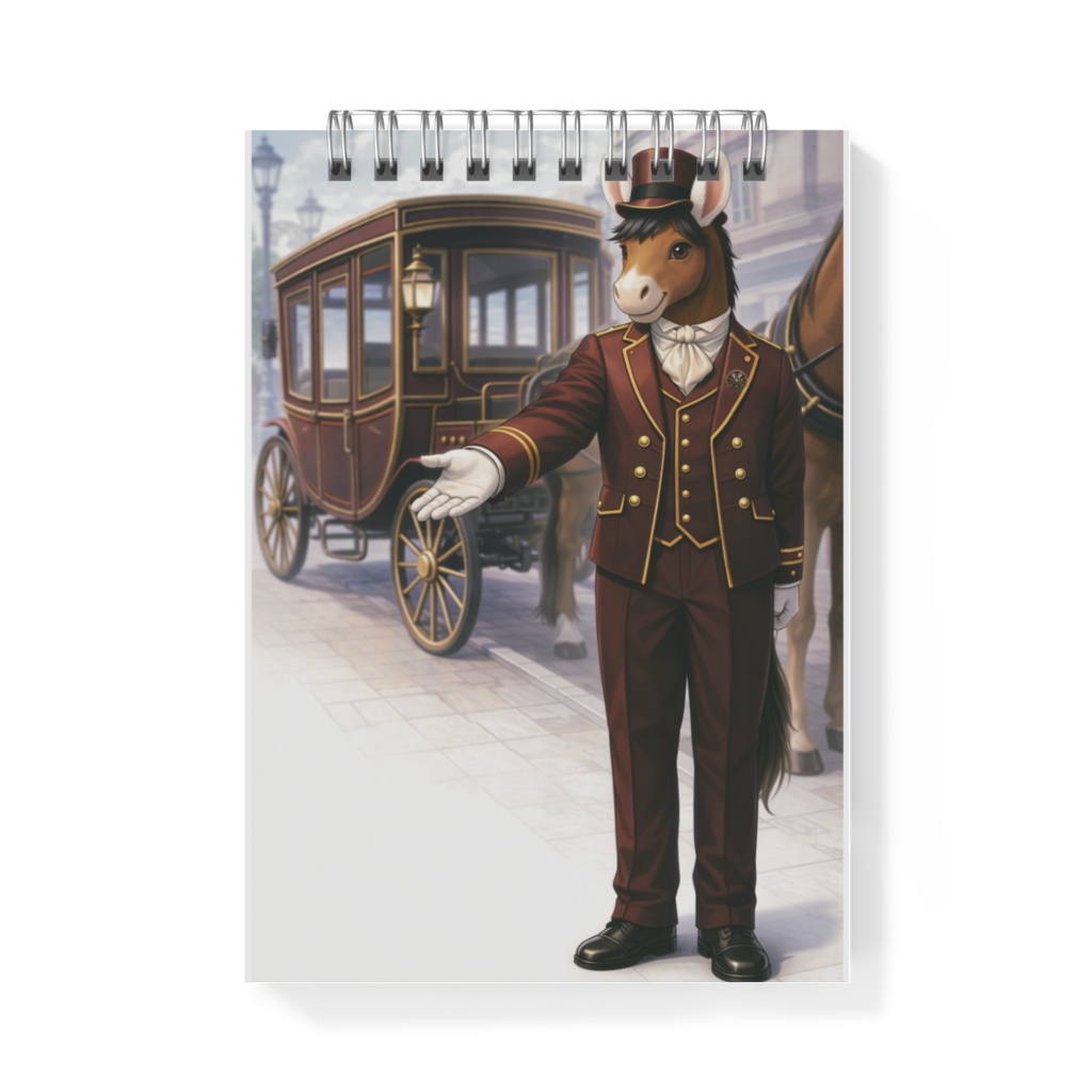 メモ帳 トロットくん（A6サイズ）