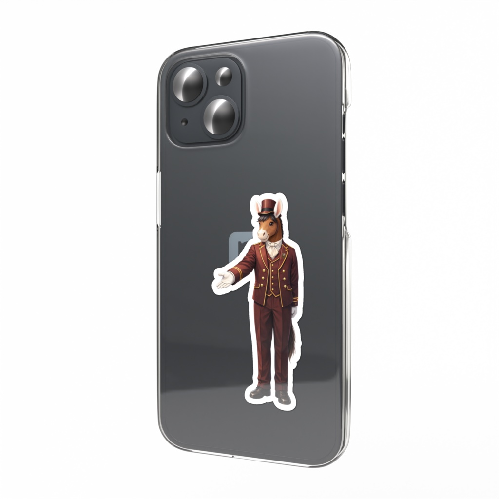 スマホステッカー トロットくん 御者Ver（通常）