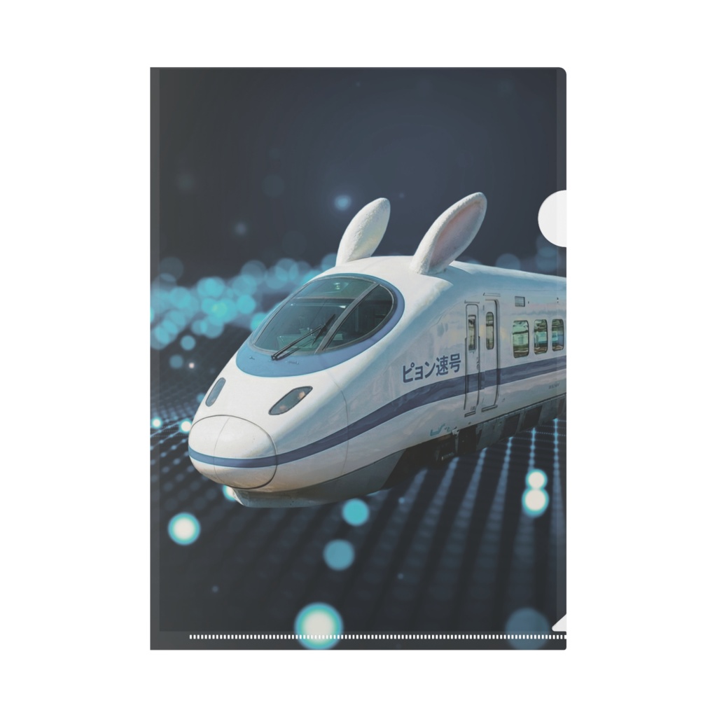 クリアファイル ピョン速号 タイプA／タイプB