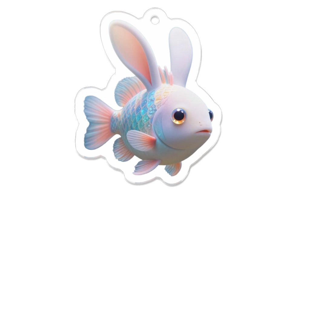 アクリルキーホルダー うさかな