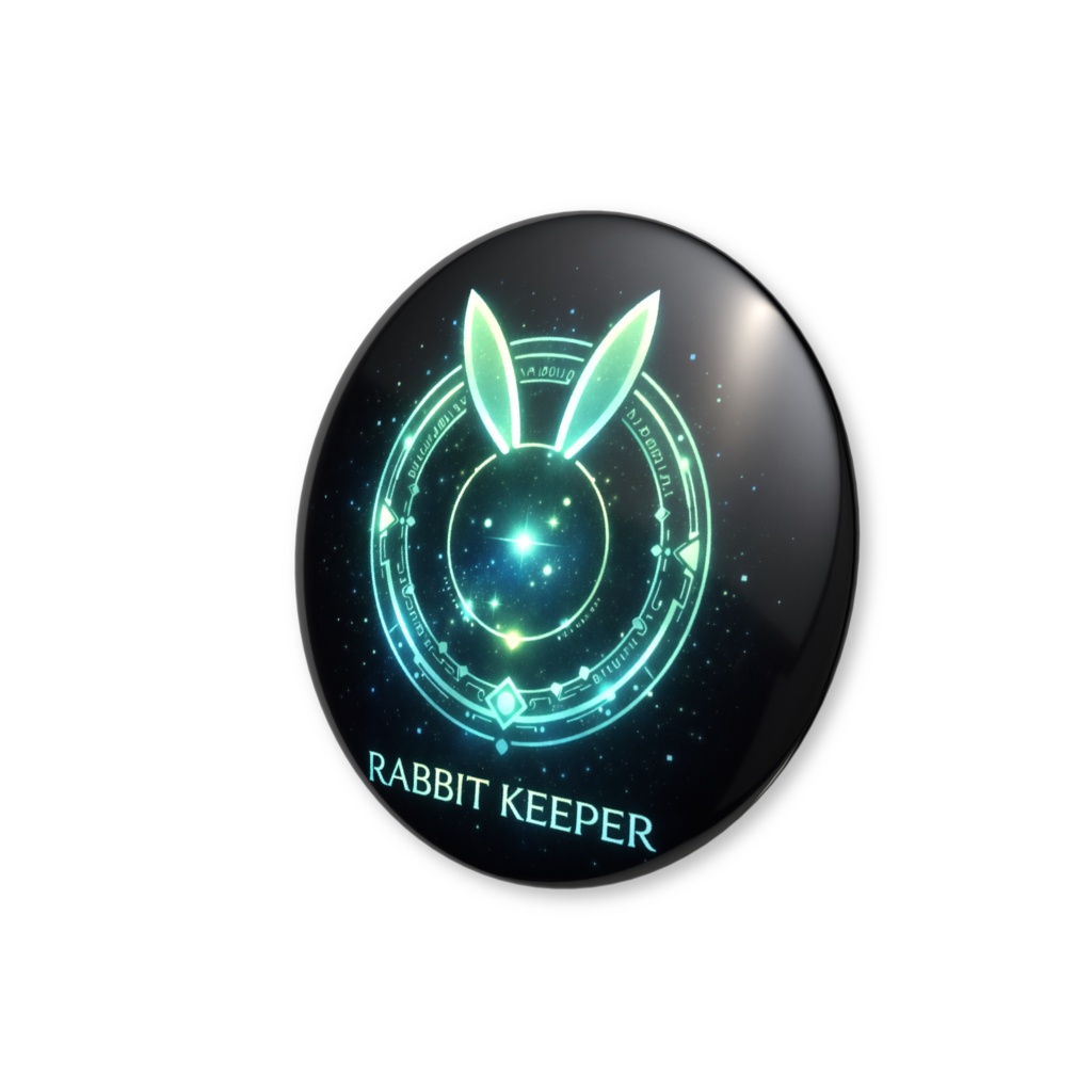 缶バッジ ラビット・キーパーエンブレム