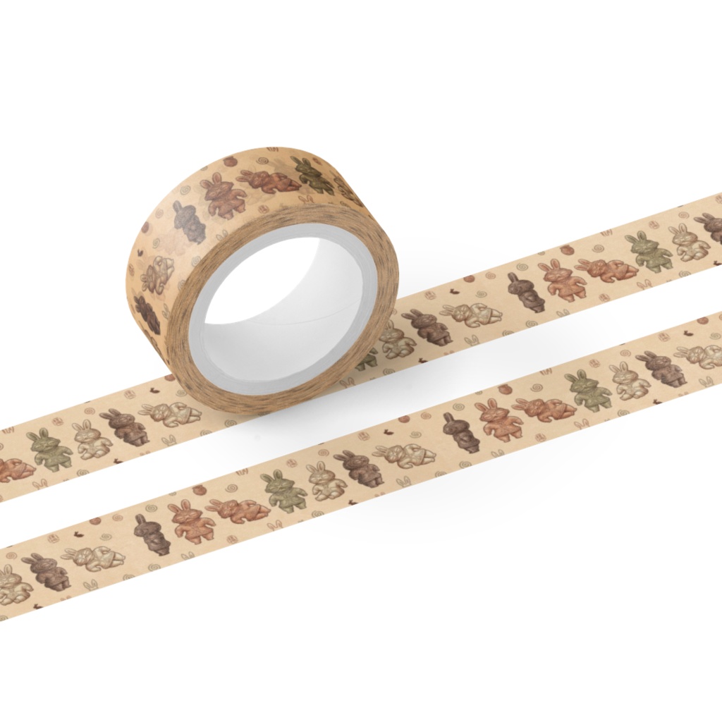 マスキングテープ うさ耳遮光器土偶