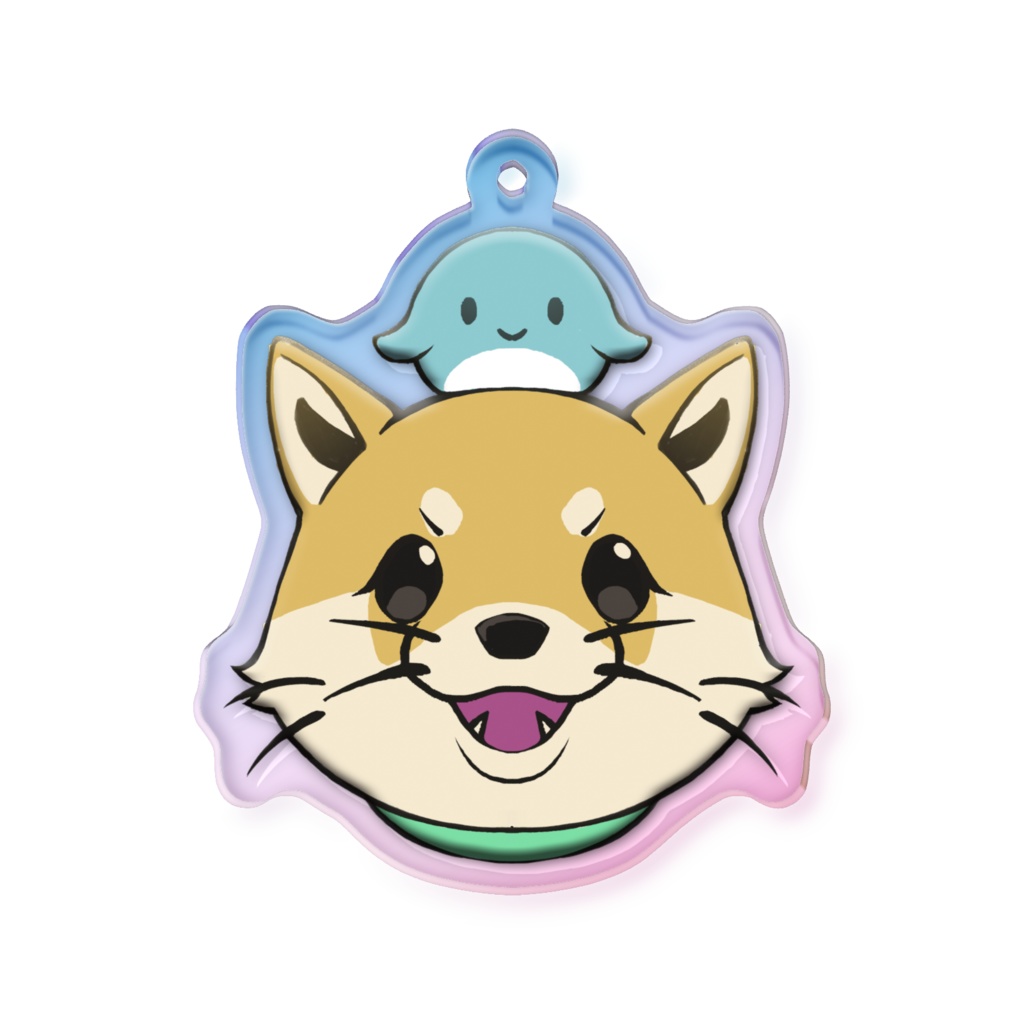 にゃむオーロラアクキー