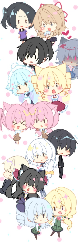 【COMITIA145新刊】ひいろいずまにあっくす!【一次創作同人誌再録集】