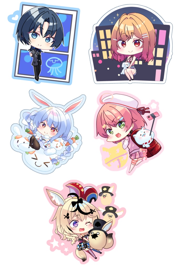 【ホロクル7th】アクリルキーホルダー【非公式】