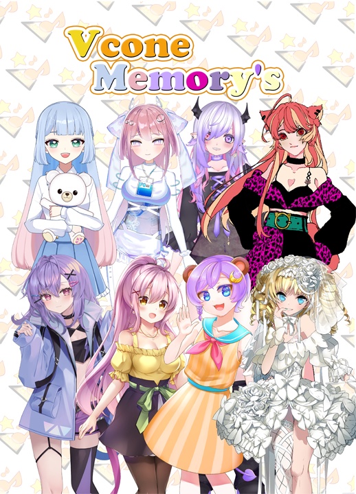 【C102】イラスト集 Vcone Memory's