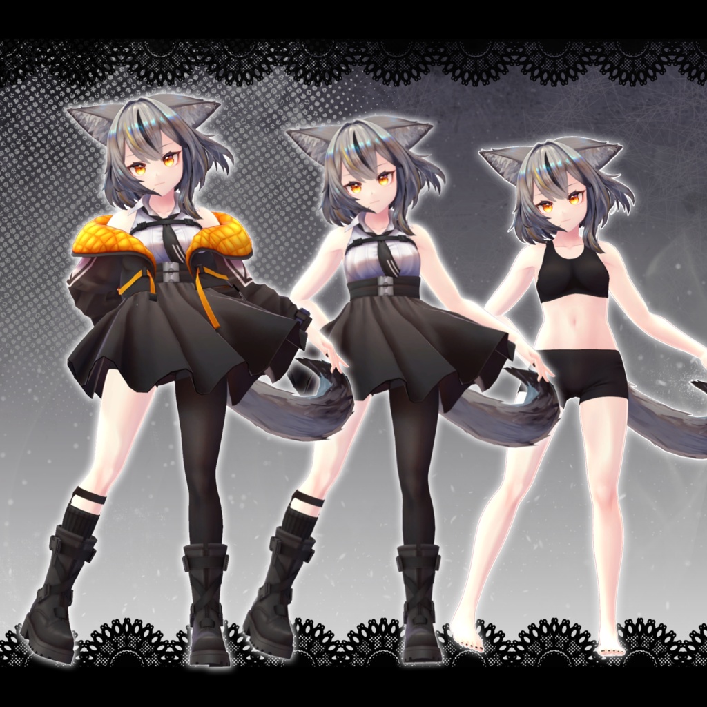 【オリジナル3Dモデル】ミュリシア -Mulicia- v3.2.0【VRMあり】#Mulicia3D