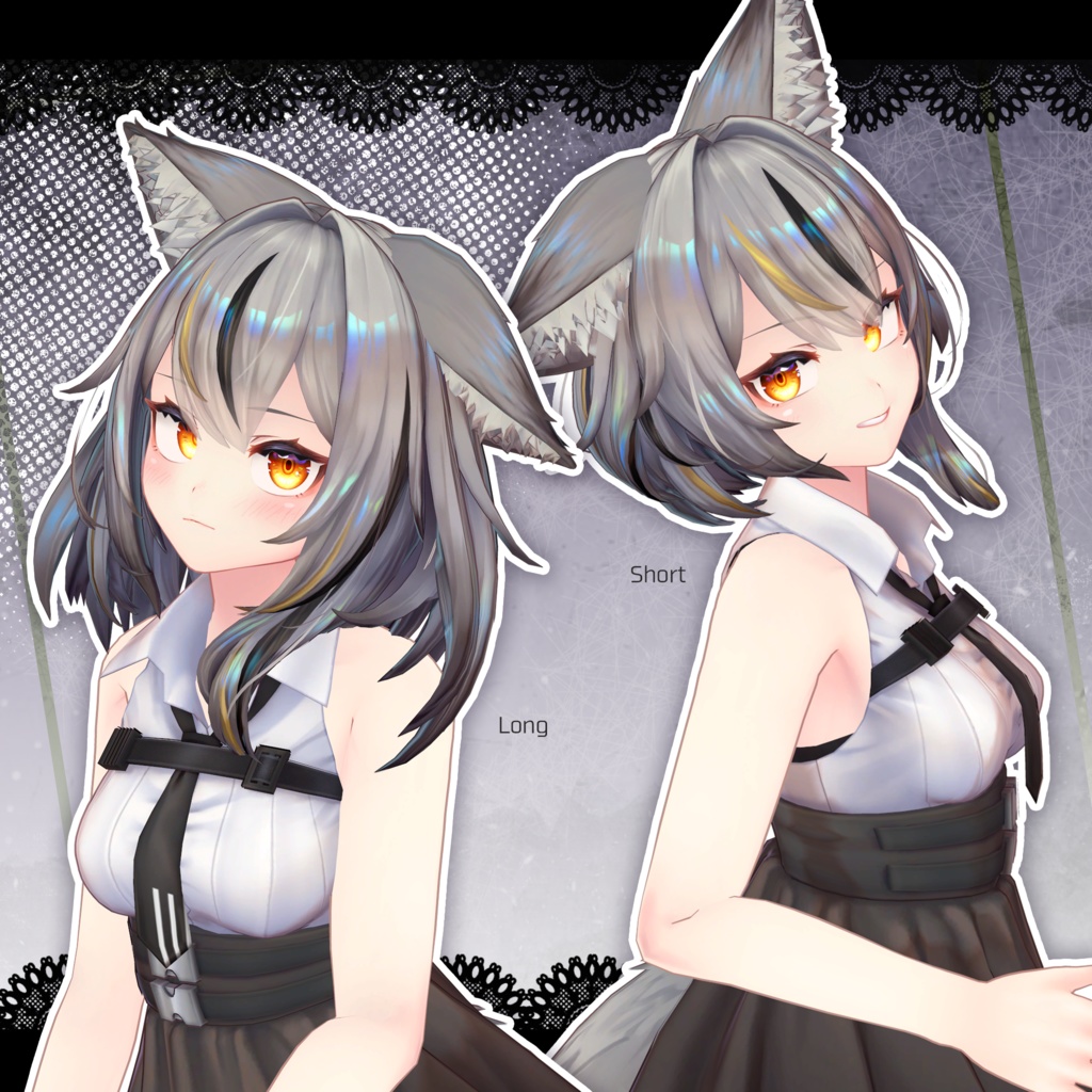 【オリジナル3Dモデル】ミュリシア -Mulicia- v3.2.0【VRMあり】#Mulicia3D