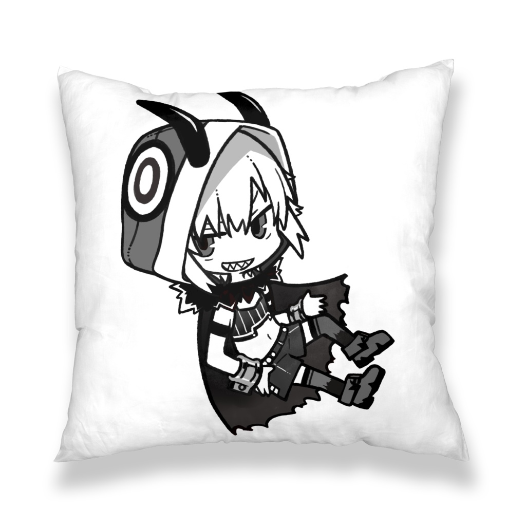 ミニ屍鬼のクッションカバー≪カラー&モノクロ≫