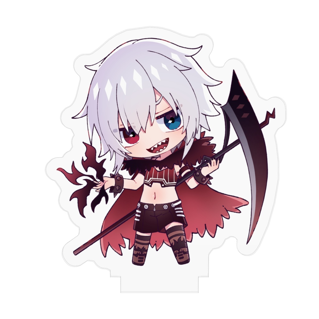 屍鬼の2周年記念アクリルフィギュア_カラーVer.