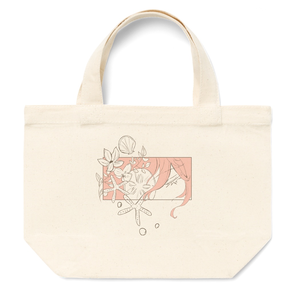 人魚ちゃんトートバッグ