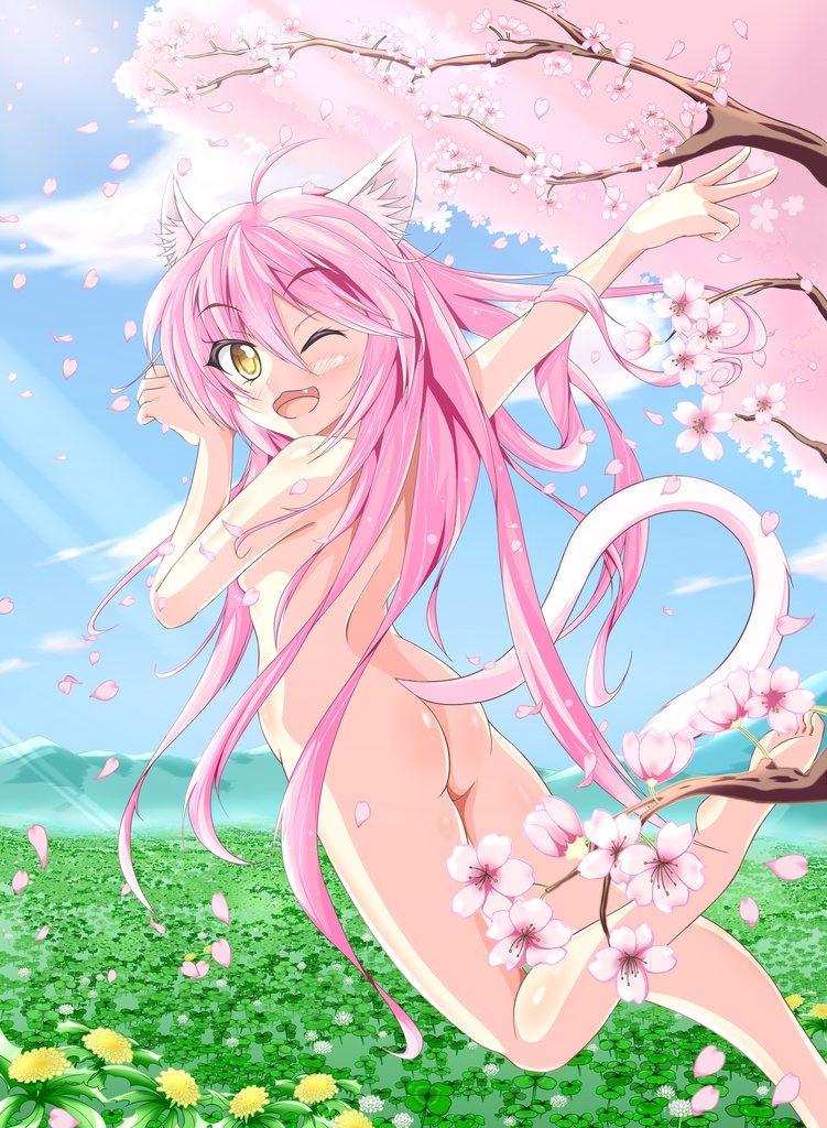 春のおにゃんこ祭り ミニタペストリー