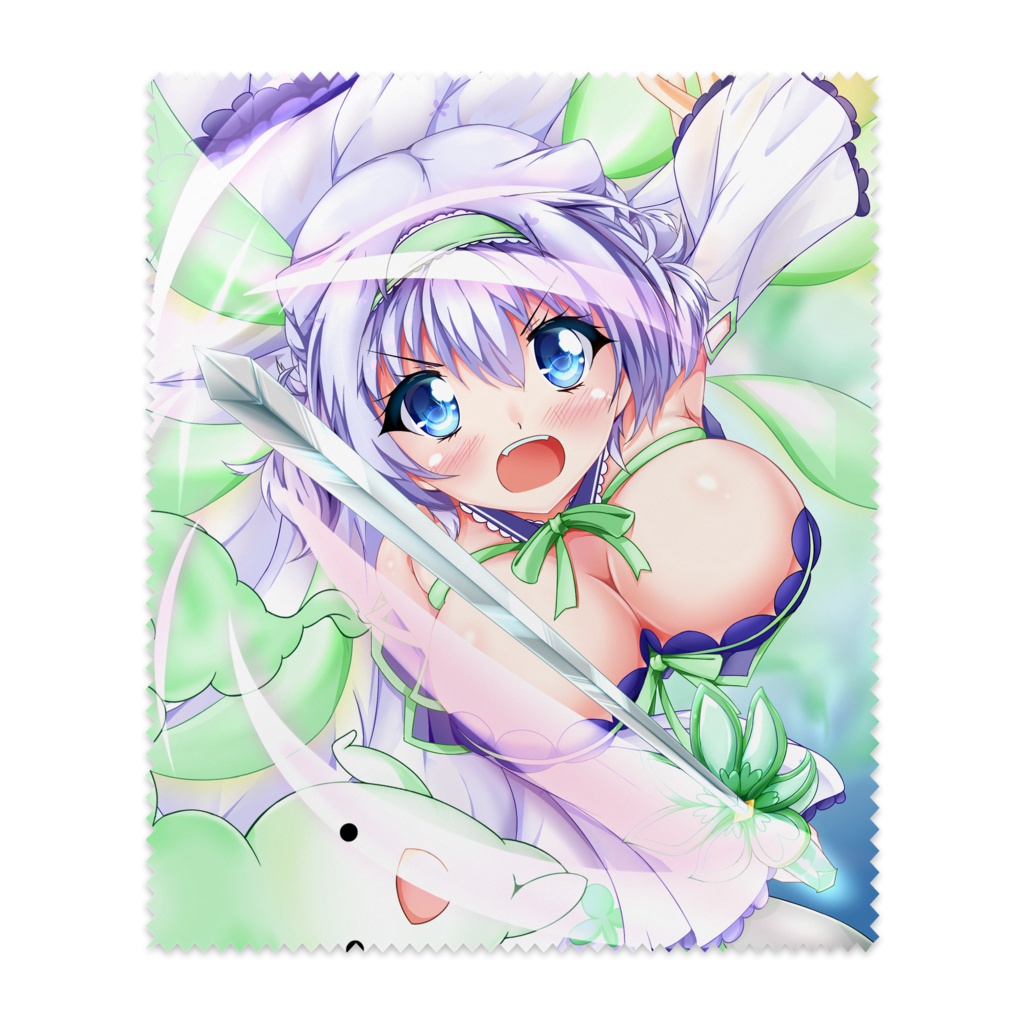 【花騎士】スズシロちゃんメガネ拭き