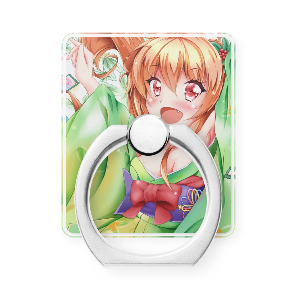 【花騎士】センリョウちゃんスマホリング