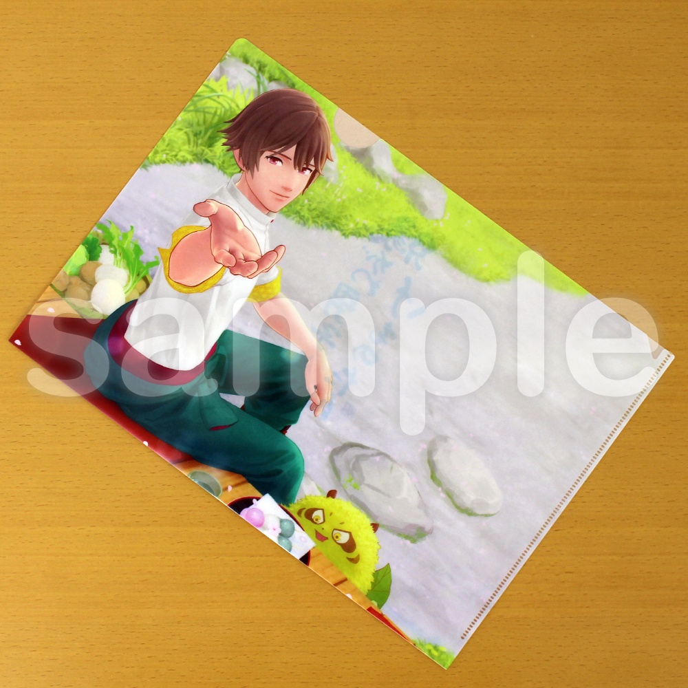 縁がわ男子とけものたん クリアファイル