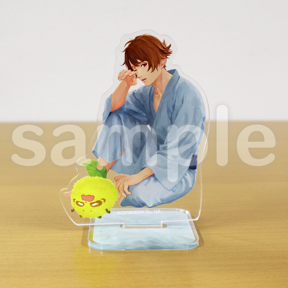 縁がわ男子とけものたん アクリルスタンド(朝)