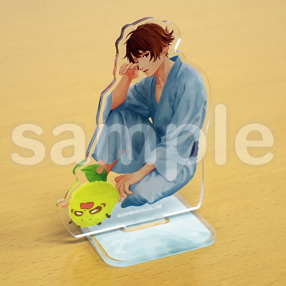 縁がわ男子とけものたん アクリルスタンド(朝)