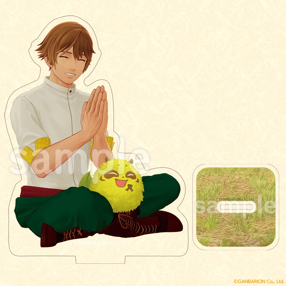 縁がわ男子とけものたん アクリルスタンド(昼)