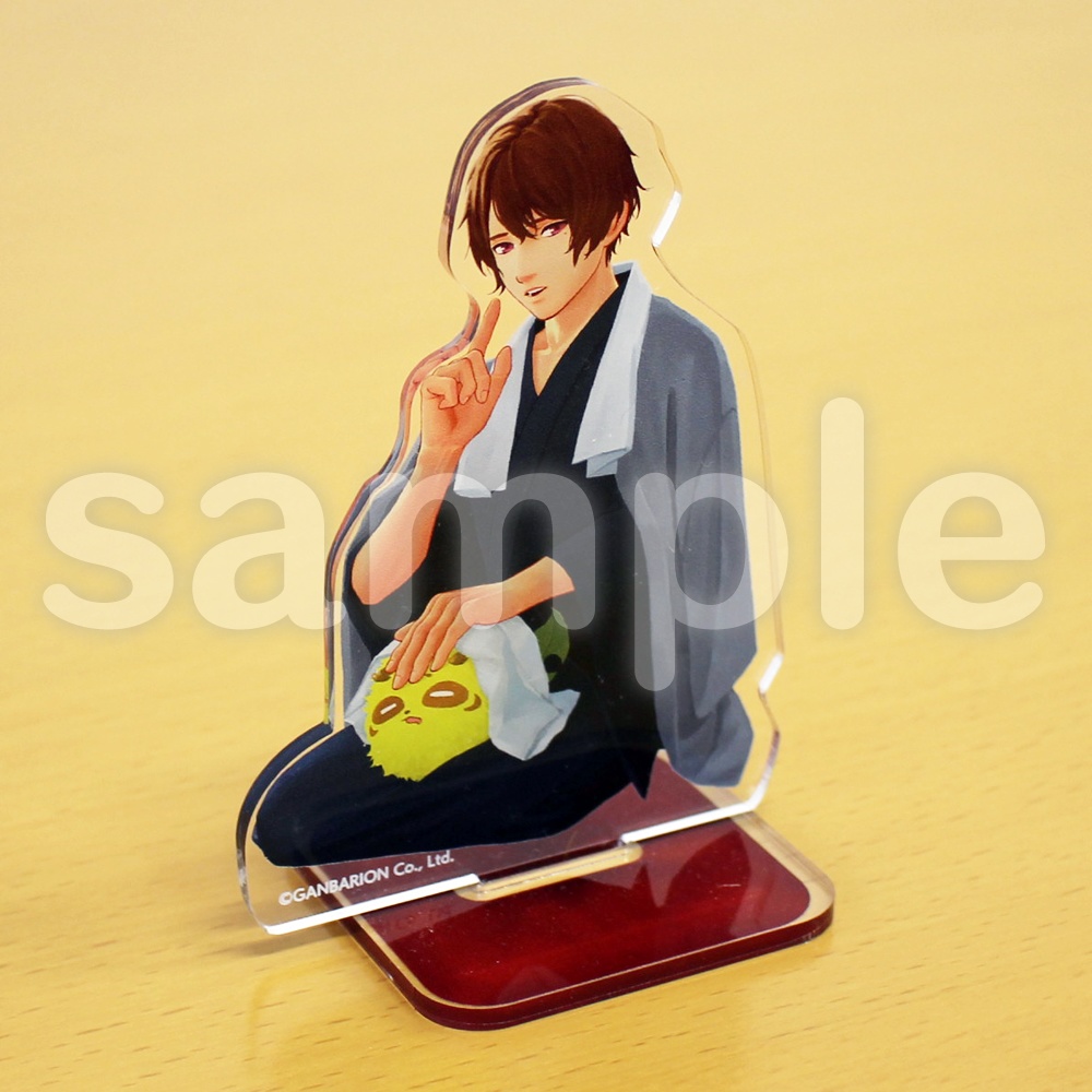 縁がわ男子とけものたん アクリルスタンド(夜)