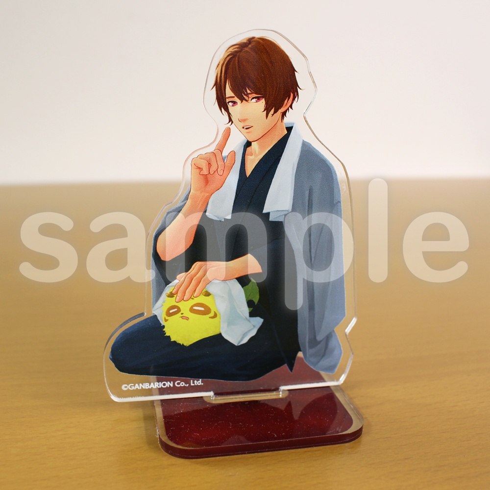 縁がわ男子とけものたん アクリルスタンド(夜)