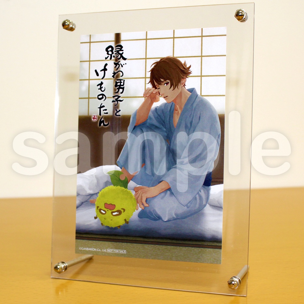 【特典イラストカード(朝)付】縁がわ男子とけものたん クリアファイルまとめ買いセット