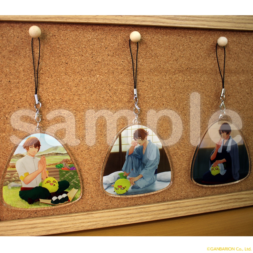 【特典イラストカード(昼)付】縁がわ男子とけものたん アクリルキーホルダーまとめ買いセット