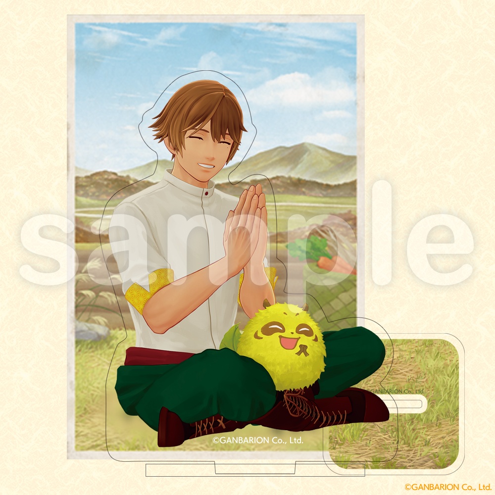 【特典イラストカード(夜)付】縁がわ男子とけものたん アクリルスタンドまとめ買いセット