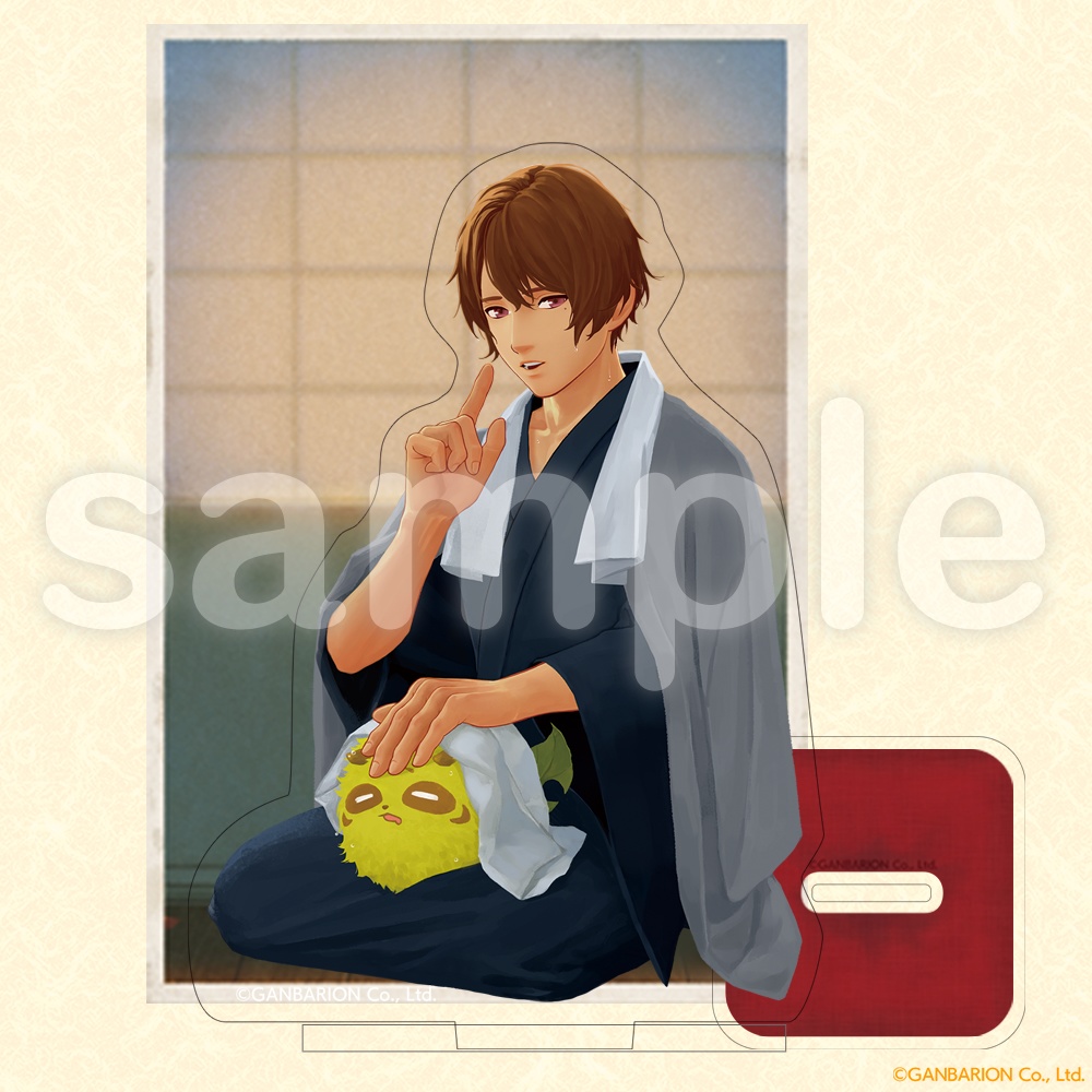 【特典イラストカード(夜)付】縁がわ男子とけものたん アクリルスタンドまとめ買いセット