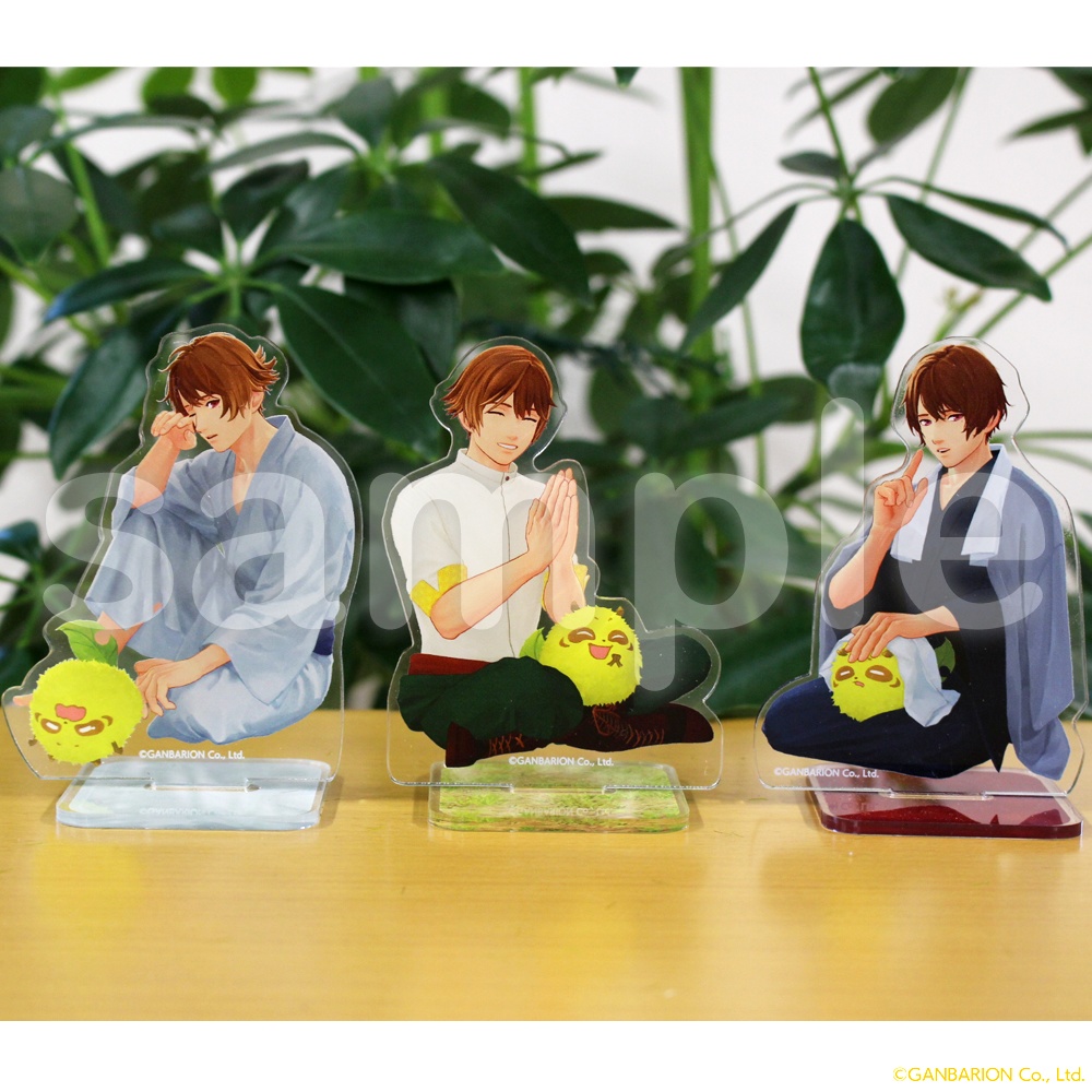 【特典イラストカード(夜)付】縁がわ男子とけものたん アクリルスタンドまとめ買いセット