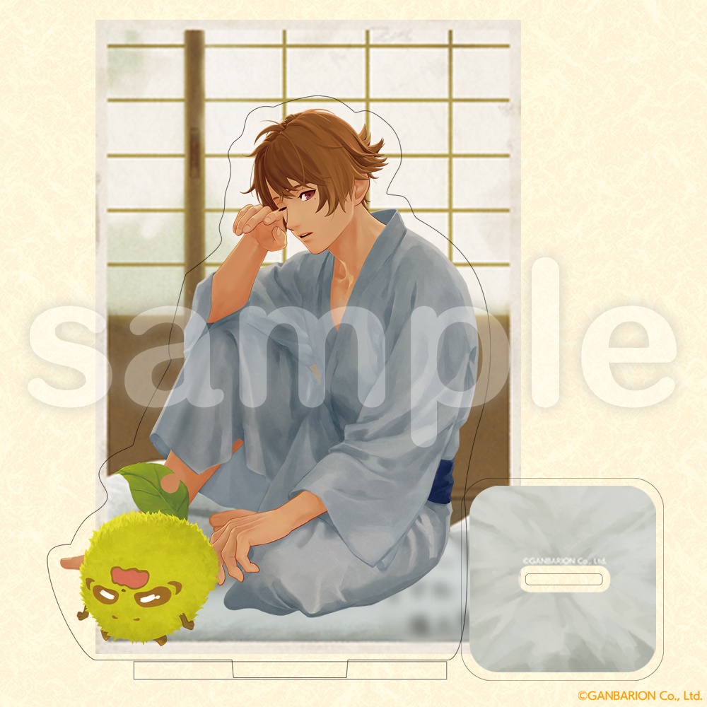 【特典イラストカード(夜)付】縁がわ男子とけものたん アクリルスタンドまとめ買いセット