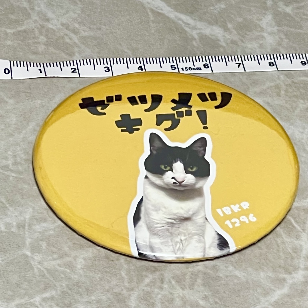 ゼツメツキグ！バッジ(76x76mm 安全ピン)