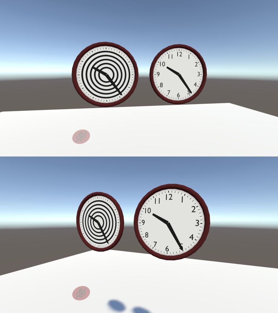 Free Udon Analog Clock, アナログ時計