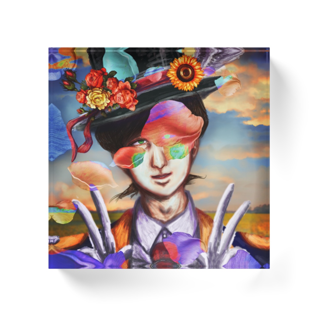 【アクリルブロック】ハピバ!2024サイケデリック