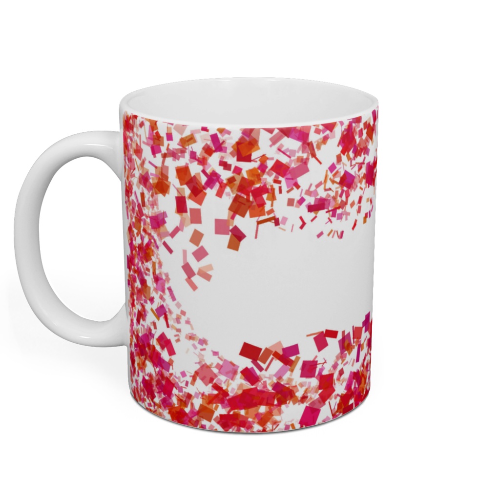 【黒ねこ】【白ねこ】ガーネットマグカップ