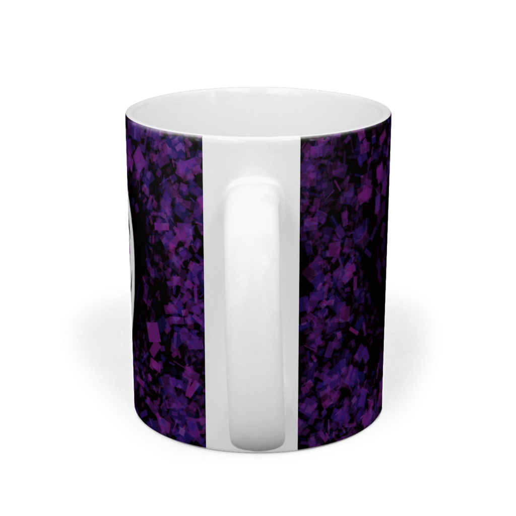 【黒ねこ】【白ねこ】アメジストマグカップ