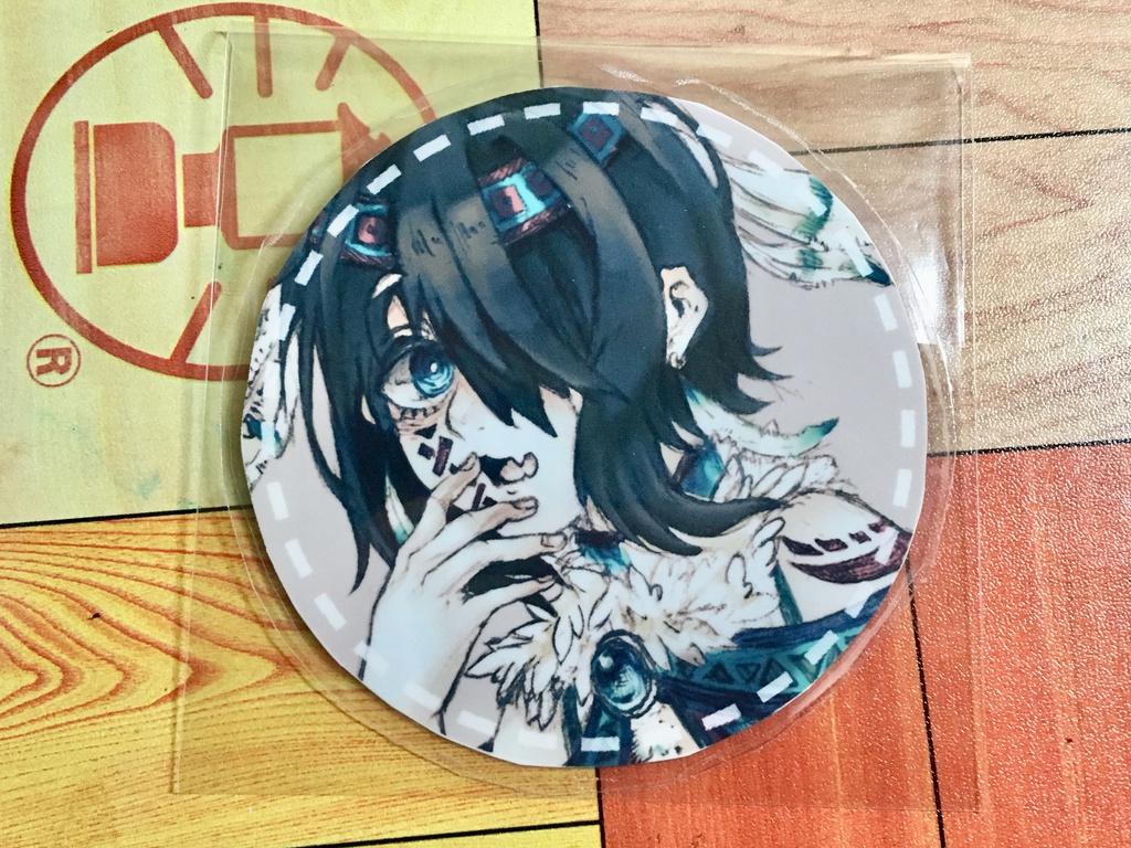 ラミネートカードコースター