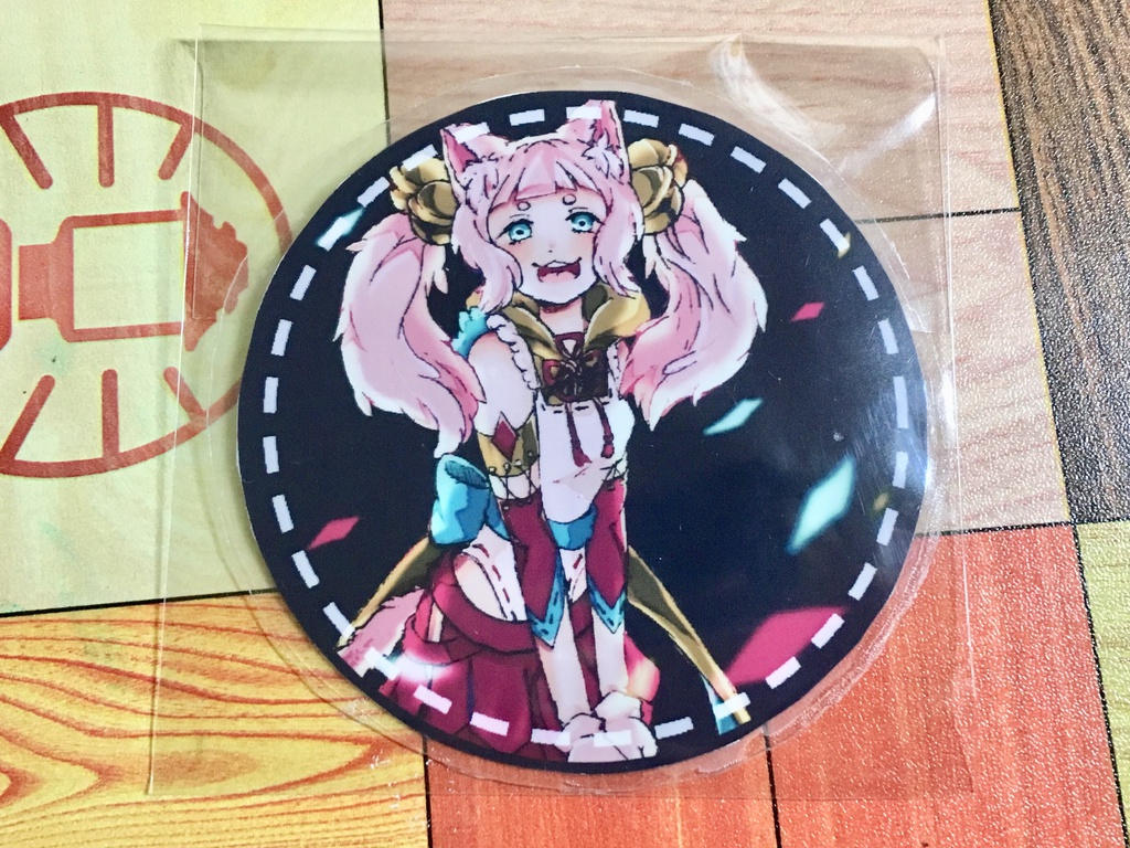 ラミネートカードコースター