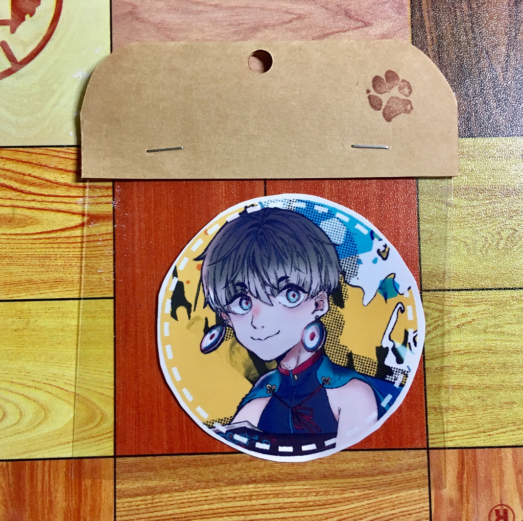 丸型ステッカー