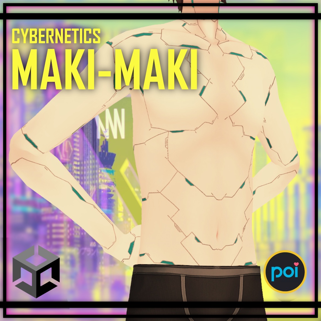 【ꜱɴ】 ᗰᗩKI - ᑕYᗷEᖇᑎETIᑕS【Textures】