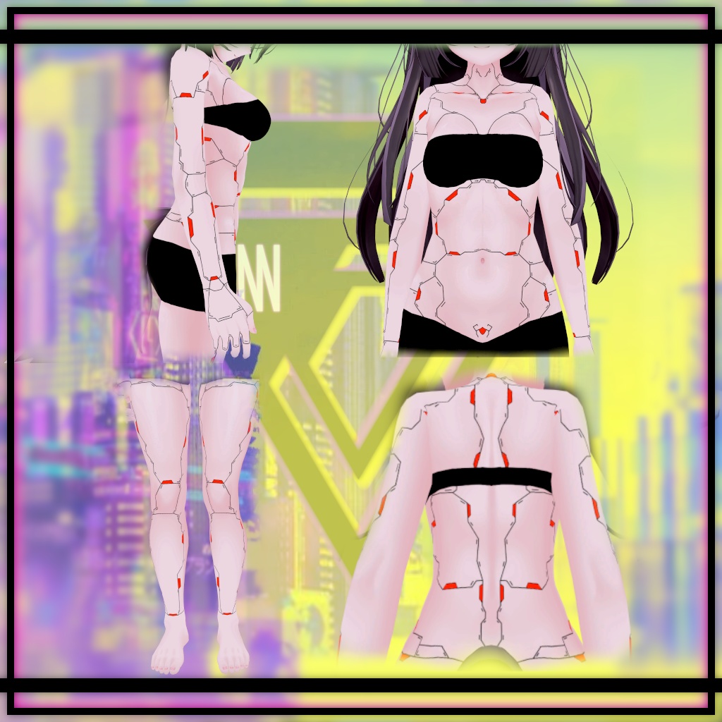 【ꜱɴ】KOKOᗩ - ᑕYᗷEᖇᑎETIᑕS 【Textures】