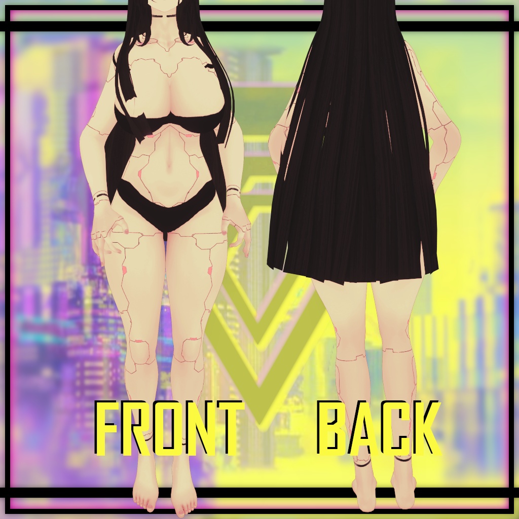 【ꜱɴ】ᗪᗩᖇᒍEᒪᒪIᑎG - ᑕYᗷEᖇᑎETIᑕS 【Textures】